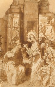 Aparição de Cristo a São Vicente Ferrer de Francisco Ribalta